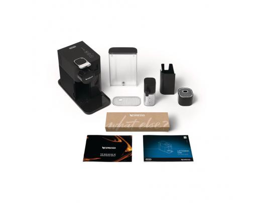 Kapsulinis kavos aparatas Delonghi EN510.B Lattissima One skirtas Nespresso kapsulėms, su pieno plakikliu, juodas
