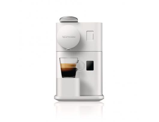 Kavos aparatas Delonghi EN510.W Lattissima One skirtas Nespresso kapsulėms, su pieno plakikliu, baltas