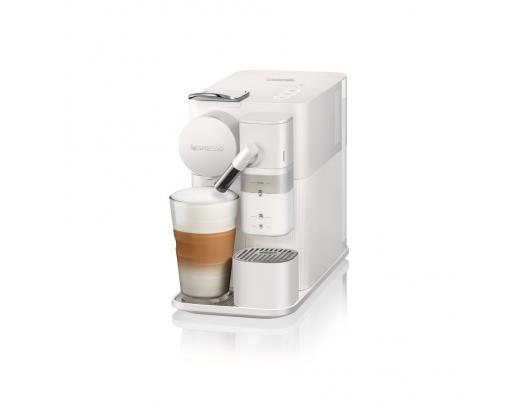 Kavos aparatas Delonghi EN510.W Lattissima One skirtas Nespresso kapsulėms, su pieno plakikliu, baltas