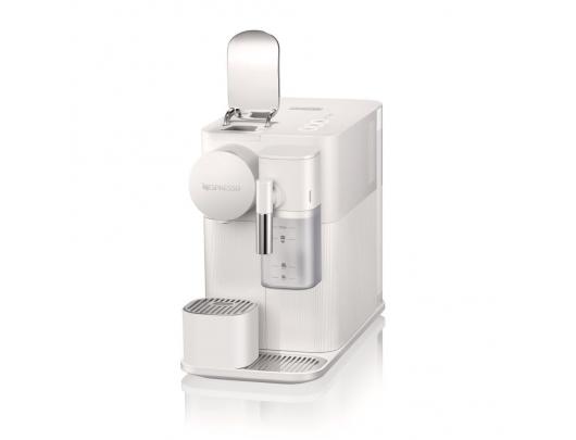 Kavos aparatas Delonghi EN510.W Lattissima One skirtas Nespresso kapsulėms, su pieno plakikliu, baltas