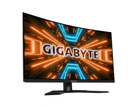 Monitorius Gigabyte Gaming Monitor 	M32UC-EK 32", VA, UHD, 3840 x 2160, 16:9, 1 ms, 350 cd/m², Black, 144 Hz, HDMI ports quantity 2