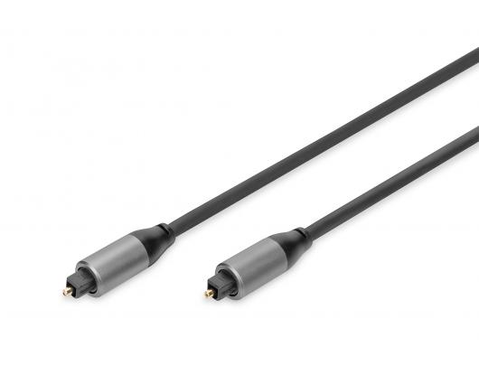 Kabelio kanalas Digitus | Digital audio cable (optical) | Male | TOSLINK | TOSLINK | Black | 3 m