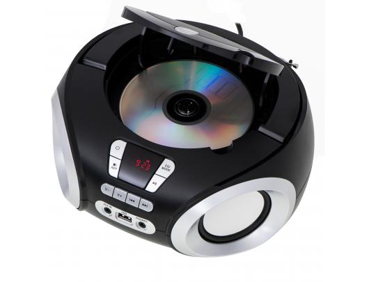 Magnetola Adler CD Boombox AD 1181 USB connectivity, Speakers, Black