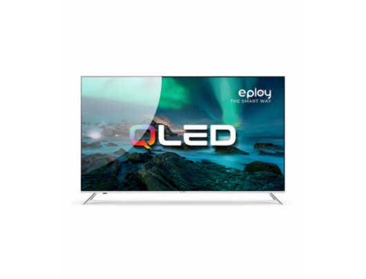 Televizorius Allview QL50ePlay6100-U 50" (126cm) 4K UHD QLED Smart Android TV, Google Assistant, Silver Metallic Frame