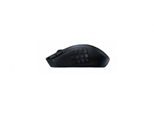 Žaidimų pelė Razer Naga V2 HyperSpeed Gaming Mouse, 2.4GHz, Bluetooth, 	Wireless, Black