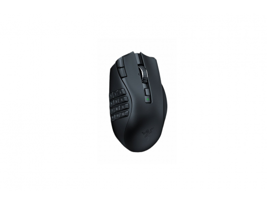 Žaidimų pelė Razer Naga V2 HyperSpeed Gaming Mouse, 2.4GHz, Bluetooth, 	Wireless, Black