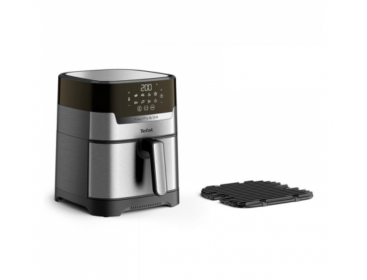 Karšto oro gruzdintuvė TEFAL Air Fryer with Grill EY505D15 Power 1400 W, Capacity 4.2 L, Stainless Steel