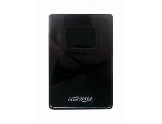 Nepertraukiamo maitinimo šaltinis Energenie UPS with USB and LCD display, 2000 VA, black