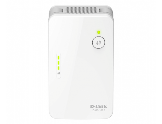Belaidės prieigos taškas D-Link AC1300 Wi-Fi Range Extender DAP-1620 802.11ac, 400+867 Mbit/s, 10/100/1000 Mbit/s, Ethernet LAN (RJ-45) ports 1, MU-M