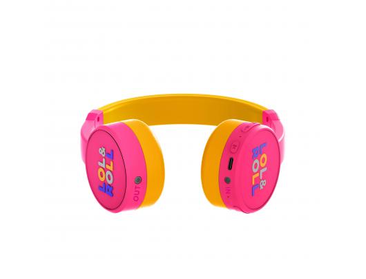 Ausinės Energy Sistem Lol&Roll Pop Kids Bluetooth Headphones Pink