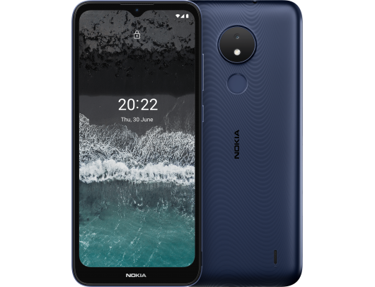 Mobilusis telefonas Nokia C21 TA-1352 (Blue) DS 6.52“ IPS LCD 720x1600/1.6GHz&1.2GHz/32GB/2GB RAM/Android 11/microSDXC/WiFi,BT,4G