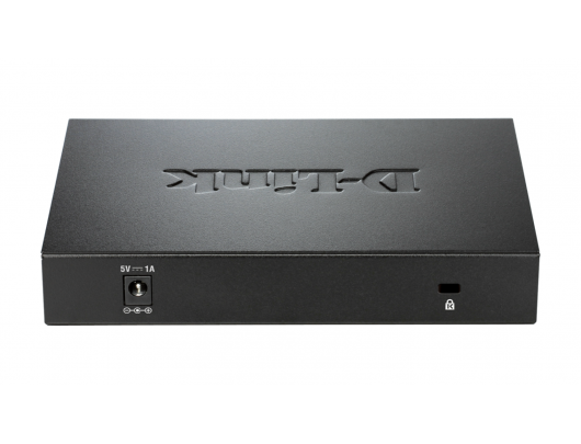 Komutatorius D-Link Switch DGS-108/E	 Unmanaged, Desktop, 1GBps (RJ-45) ports quantity 8