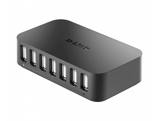 Jungčių stotelė D-Link 7-Port USB 2.0 Hub DUB-H7/E