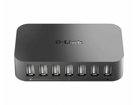 Jungčių stotelė D-Link 7-Port USB 2.0 Hub DUB-H7/E