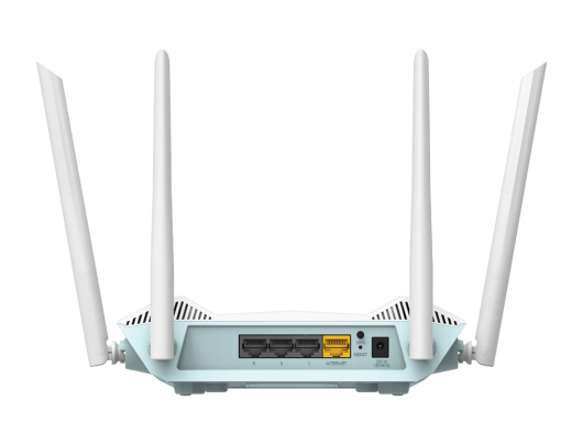 Maršrutizatorius D-Link AX1500 Smart Router R15	 802.11ax, 1200+300  Mbit/s, 10/100/1000 Mbit/s, Ethernet LAN (RJ-45) ports 3, Mesh Support Yes, MU-M