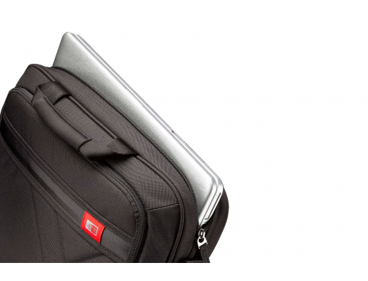 Krepšys Case Logic Casual Laptop Bag DLC117 Fits up to size 17", Black, Shoulder strap