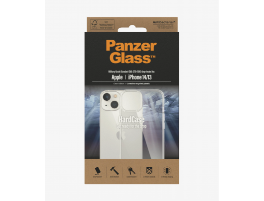 Ekrano apsauga PanzerGlass HardCase Apple, iPhone 14/13, Clear