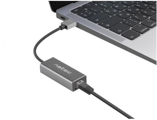 Tinklo adapteris Natec Cricket, SuperSpeed USB 3.0, 1 Gbps