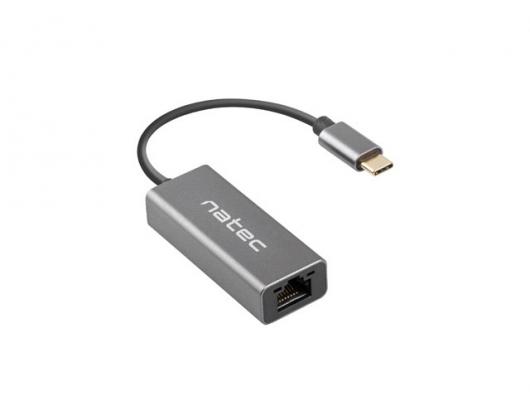 Tinklo adapteris Natec Cricket, USB-C 3.1 Gen 1, 1 Gbps