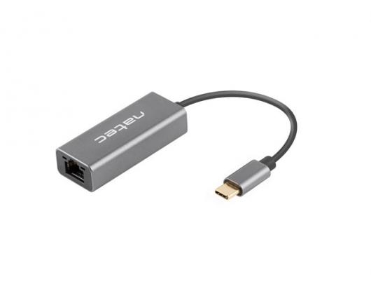 Tinklo adapteris Natec Cricket, USB-C 3.1 Gen 1, 1 Gbps
