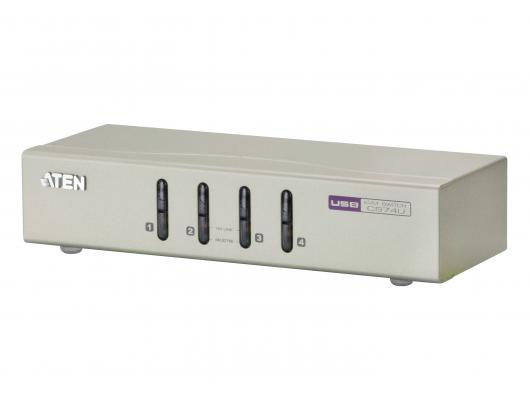 Komutatorius Aten CS74U-A7 4-Port USB VGA/Audio KVM Switch