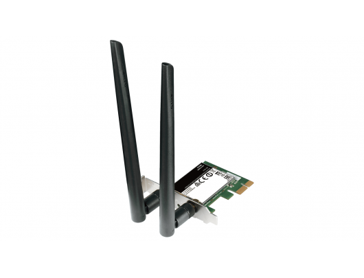 Tinklo adapteris D-Link DWA-582 Wireless 802.11n Dual Band PCIe Desktop Adapter