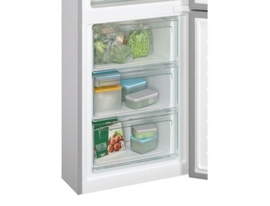 Šaldytuvas Candy Refrigerator CCE3T618ES Energy efficiency class E, Free standing, Combi, Height 185 cm, No Frost system, Fridge net capacity 222 L, F