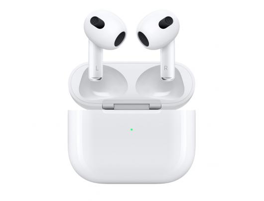 Ausinės Apple AirPods (3rd generation) with Lightning Charging Case Wireless In-ear Noise canceling Wireless White