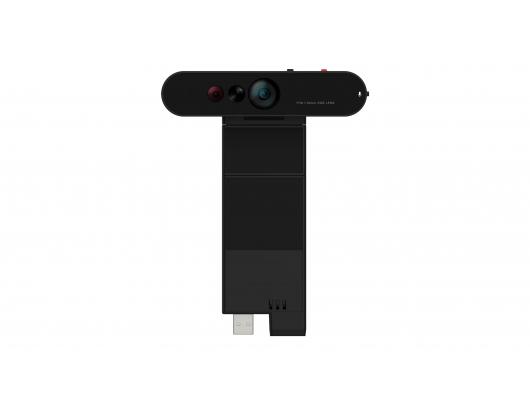Web kamera Lenovo Monitor Webcam MC60 Black, USB 2.0