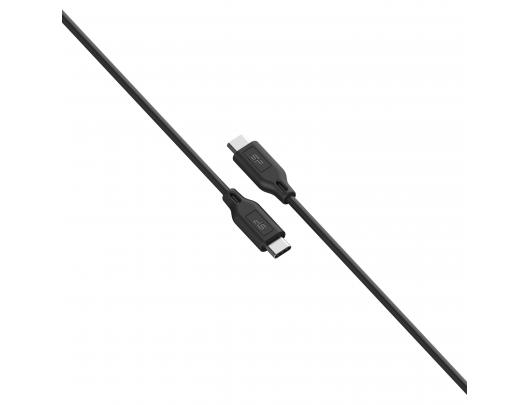 Kabelis Silicon Power USB-C to USB-C cable LK15CC Black