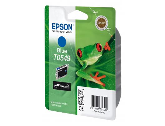 Rašalo kasetė Epson Ultra Chrome Hi-Gloss T0549 Ink, Blue