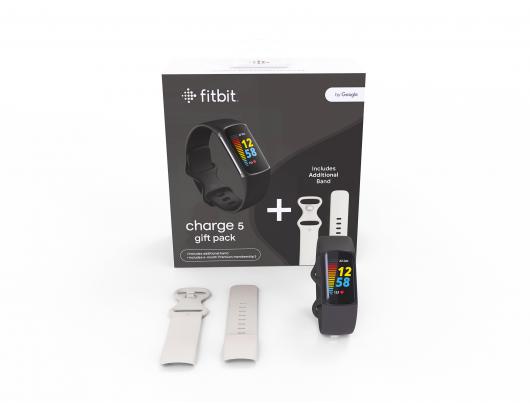Išmanusis laikrodis Fitbit Fitness Tracker (EU Bundle) Charge 5 NFC, GPS (satellite), AMOLED, Touchscreen, Heart rate monitor, Activity monitoring 24/