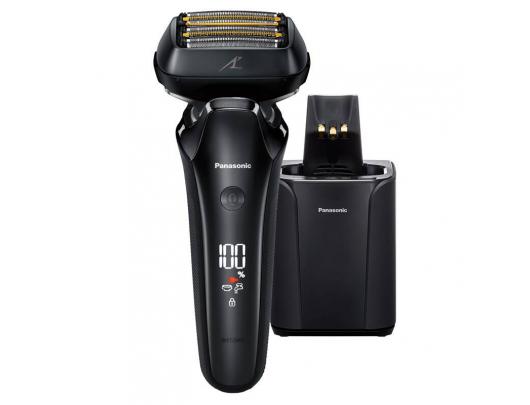Barzdaskutė Panasonic Shaver ES-LS9A-K803	 Operating time (max) 50 min, Wet & Dry, Lithium Ion, Black