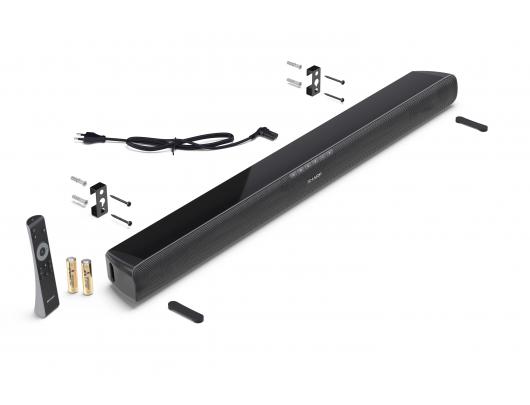 Garso sistema Sharp HT-SB100 2.0 Soundbar skirta TV above 32", HDMI ARC/CEC, Aux-in, Optical, Bluetooth, USB, 80cm, Gloss Black | Sharp | Yes | Soundb