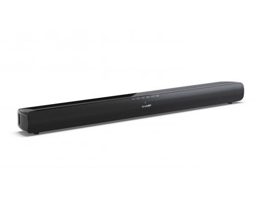 Garso sistema Sharp HT-SB100 2.0 Soundbar skirta TV above 32", HDMI ARC/CEC, Aux-in, Optical, Bluetooth, USB, 80cm, Gloss Black | Sharp | Yes | Soundb