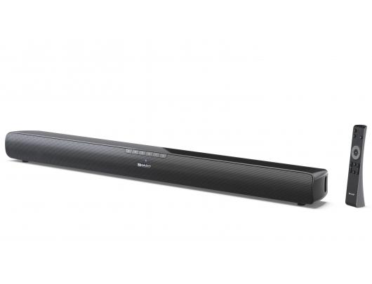 Garso sistema Sharp HT-SB100 2.0 Soundbar skirta TV above 32", HDMI ARC/CEC, Aux-in, Optical, Bluetooth, USB, 80cm, Gloss Black | Sharp | Yes | Soundb
