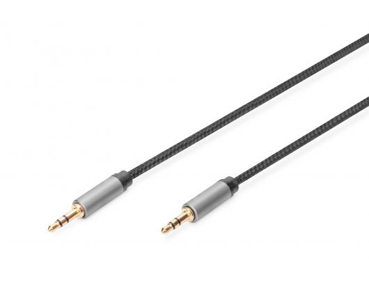 Kabelis Digitus AUX Audio Cable Stereo DB-510110-018-S 3.5 mm jack to 3.5 mm jack, 1.8 m