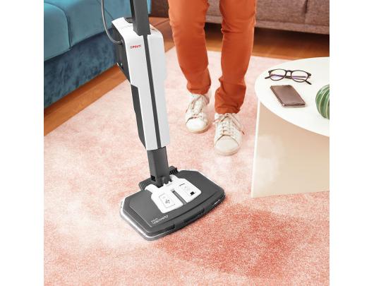 Garų valytuvas Polti Steam mop with integrated portable cleaner PTEU0307 Vaporetto SV660 Style 2-in-1 Power 1500 W, Water tank capacity 0.5 L, Grey/Wh