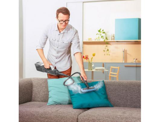 Garų valytuvas Polti Steam mop with integrated portable cleaner PTEU0304 Vaporetto SV610 Style 2-in-1 Power 1500 W, Water tank capacity 0.5 L, Grey/Wh