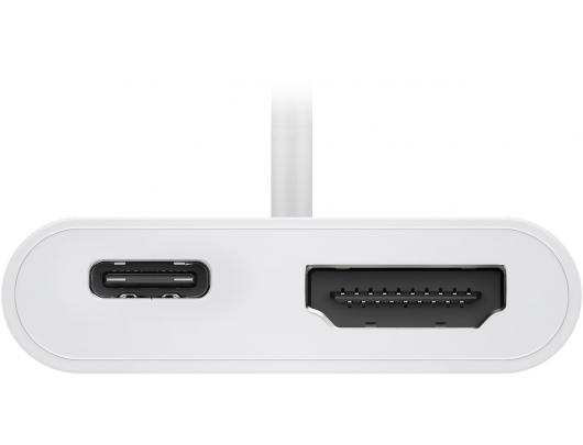 Adapteris Goobay USB-C HDMI Adapter (4k 60 Hz) 	62110 White