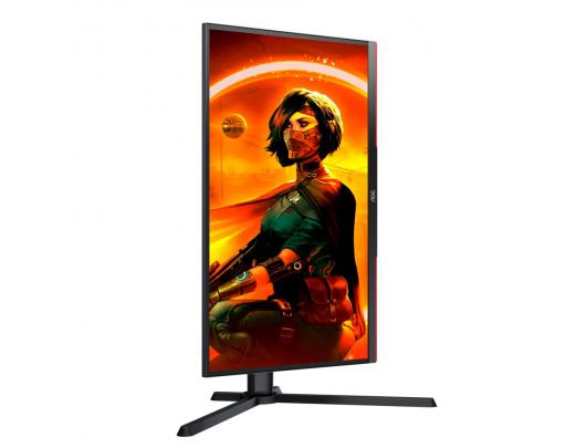 Monitorius AOC Monitor 25G3ZM/BK 24.5", VA, FHD, 1920x1080, 16:9, 1 ms, 300 cd/m², Black/Red, 240 Hz, HDMI ports quantity 2