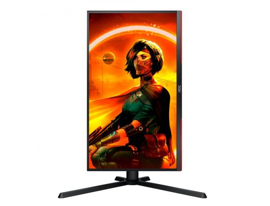 Monitorius AOC Monitor 25G3ZM/BK 24.5", VA, FHD, 1920x1080, 16:9, 1 ms, 300 cd/m², Black/Red, 240 Hz, HDMI ports quantity 2