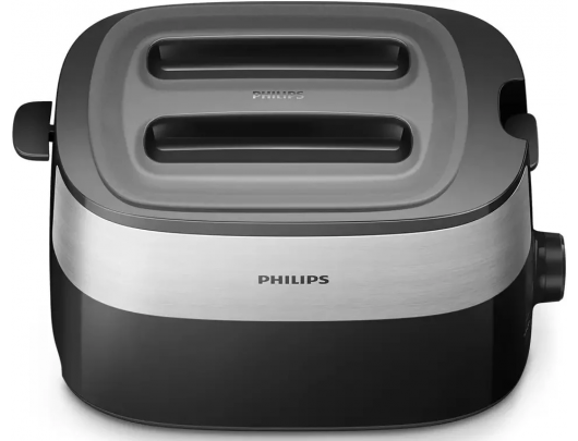 Skrudintuvas Philips HD2517/90 Daily Collection, galia 830 W, skylių skaičius 2, korpuso medžiaga plastikas, juodas/nerūdijantis plienas.