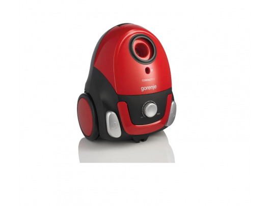 Dulkių siurblys Gorenje Vacuum cleaner VCEB11CXRII Bagged, Power 800 W, Dust capacity 2 L, Red