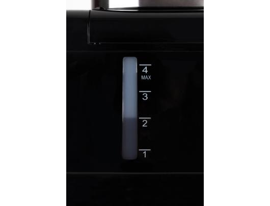 Kavos aparatas Caso Design Compact Coffee Maker with Grinder Manual, 600 W, Black/Stainless steel