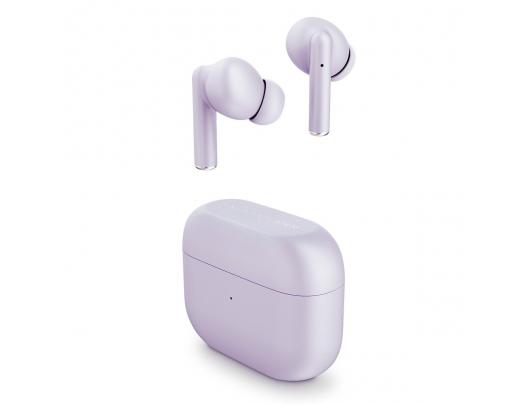 Ausinės Energy Sistem Earphones True Wireless Style 2 Violet (True Wireless Stereo, BT 5.1, Deep Bass, Charging Case)