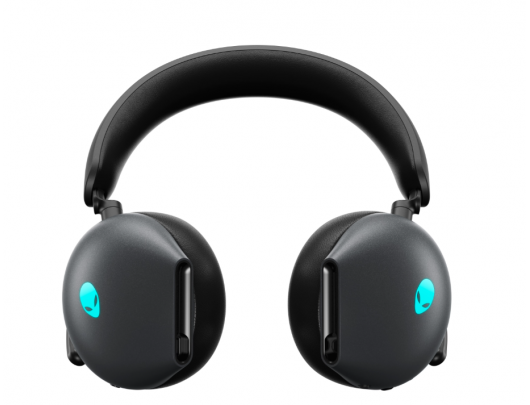 Ausinės Dell Headset Alienware Tri-Mode AW920H Over-Ear, Microphone, 3.5 mm jack, Noice canceling, Wireless, Dark Side of the Moon