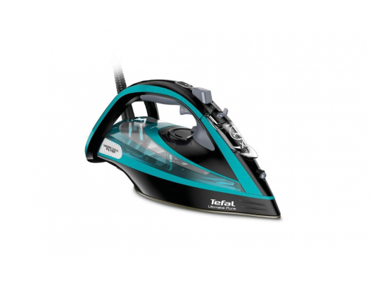 Lygintuvas TEFAL Ultimate Pure FV9844E0 Steam Iron 3200 W Water tank capacity 350 ml Continuous steam 60 g/min Steam boost performance 250 g/min Blue