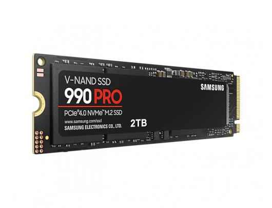 SSD diskas Samsung 990 PRO 2000GB, SSD form factor M.2 2280, SSD interface PCIe Gen4x4, Write speed 6900 MB/s, Read speed 7450 MB/s