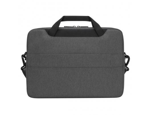 Krepšys Targus | Slimcase with EcoSmart | Cypress | Fits up to size 15.6" | Grey | Shoulder strap